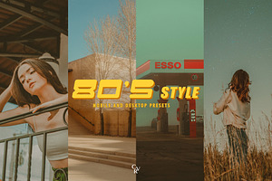 10 80's Style Lightroom Presets