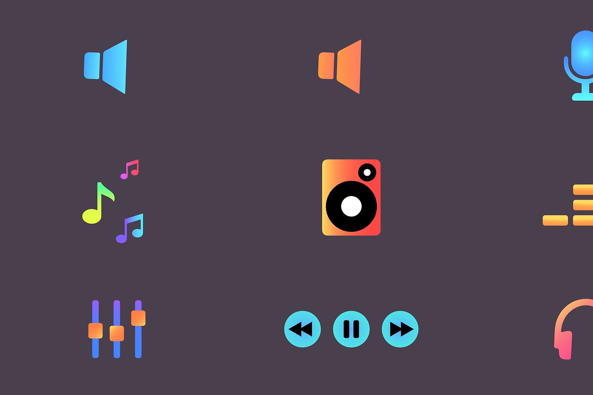 Music Icons | Motion Graphics, a Graphic by FlashFXbox (Photo 2 of 2)