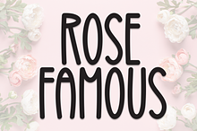 Rose Famous | Script Font