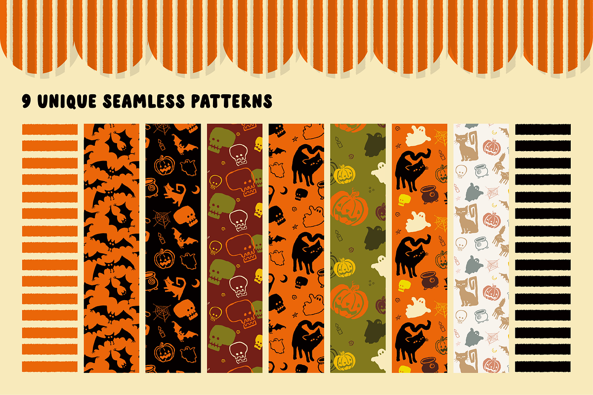 Halloween vector set, a Seasonal Illustration by Tanya Cornish (Photo 4 of 14)