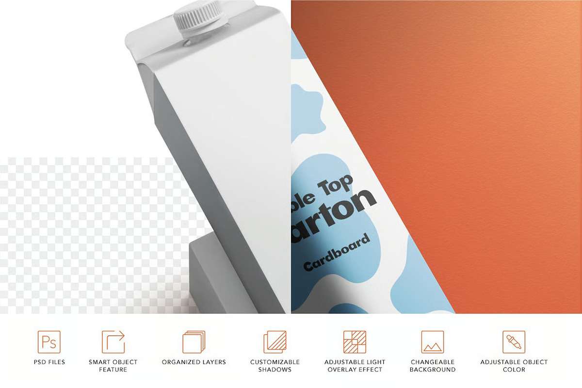 Milk mockup, a Product Mockup by megostudi0 (Photo 5 of 7)