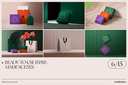 Branding mockup creator (168 PSD), a Product Mockup by Creatoom (Thumbnail 3 of 12)