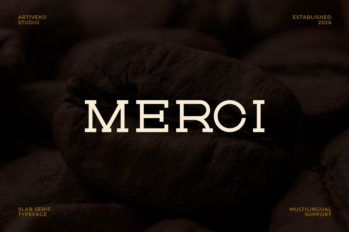 Wedank – Contemporary Slab Font, a Slab Serif Font by Artiveko (Photo 8 of 8)
