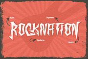Serpent Wrath - Rock Display Font, a Handwritten Font by Letterhend Studio (Thumbnail 9 of 9)