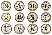 Retro Halloween Letter Clipart, an Illustration by OK Design (Thumbnail 4 of 5)