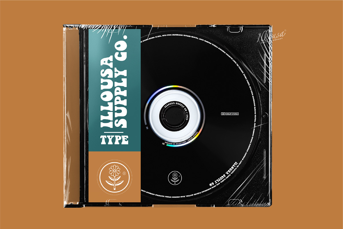 Hippie Qolam | Psychedelic Typeface, a Slab Serif Font by Illousa (Photo 5 of 8)