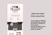 Canva Website Sales Page Template, a Landing Page Template by Deepa Template Studio (Thumbnail 4 of 8)