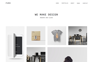 Pure - Full Responsive Muse Template