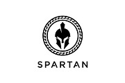Spartan Warrior Helmet Logo, a Branding & Logo Template by Buqancreative (Thumbnail 1 of 2)