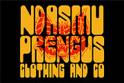 Teenage Spermo, a Sans Serif Font by TeenageFoundry (Thumbnail 5 of 7)