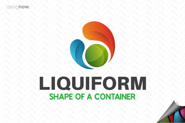Liquid Form Logo, a Branding & Logo Template by Designow Group