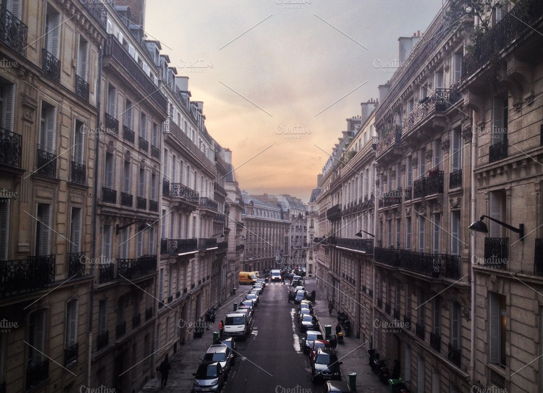 Parisian architecture stock picture, an Architecture Photo by Topographically