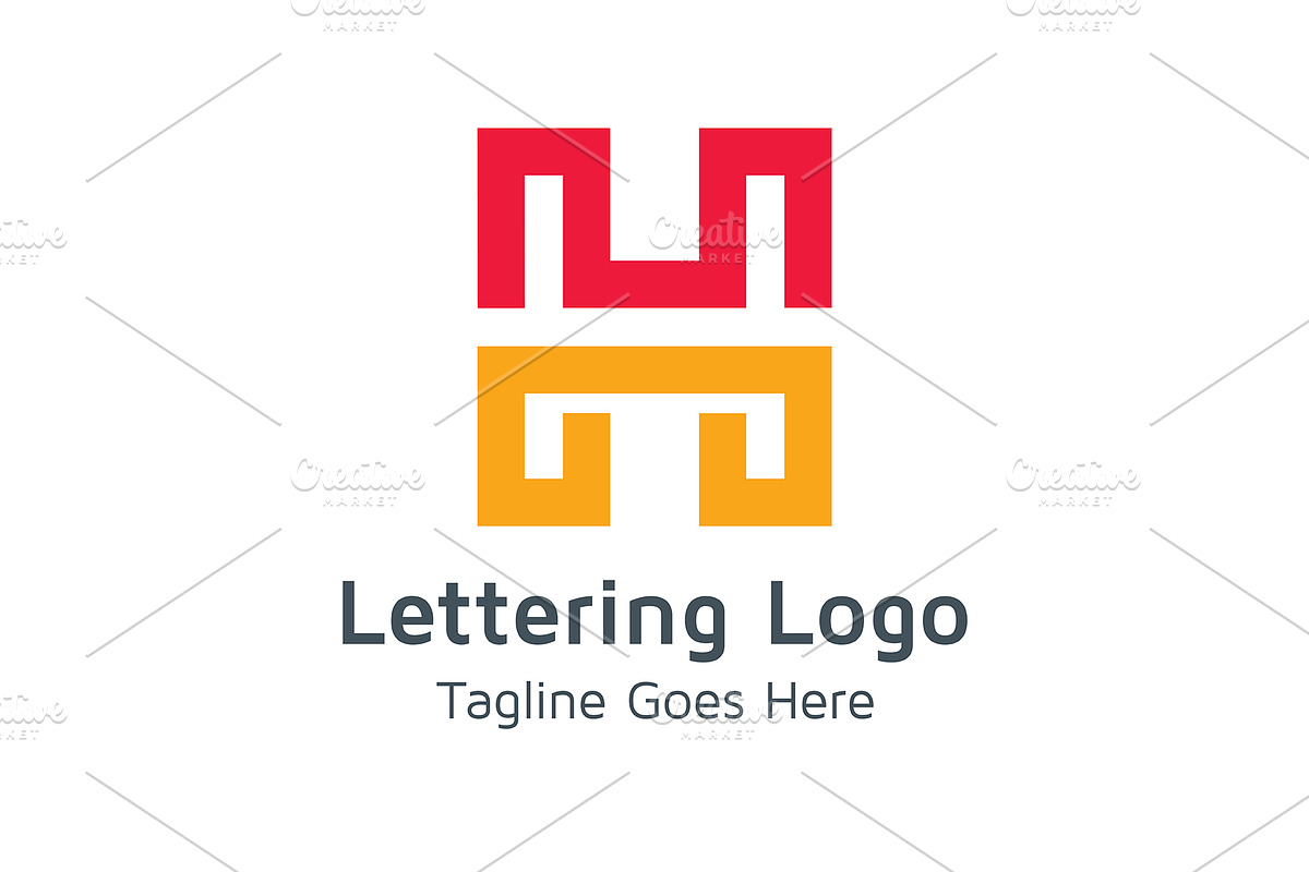 20 Logo Lettering H Template Bundle, a Branding & Logo Template by Acongraphic (Photo 5 of 21)