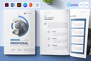 Business Proposal, Canva |Docx|PPT, a Brochure Template by Template Zone (Thumbnail 1 of 11)