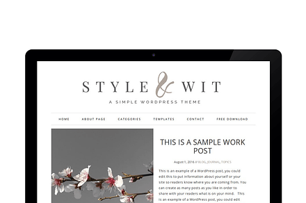 Style And Wit - Genesis Theme