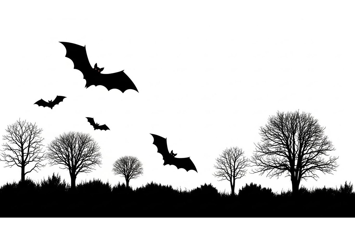 Dark Halloween Forest Design, a Graphic by BIPLOB EXPERT (Photo 3 of 13)