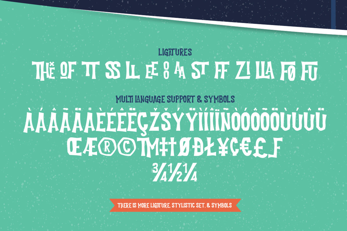 Cutlass Typeface + Bonus preview 3