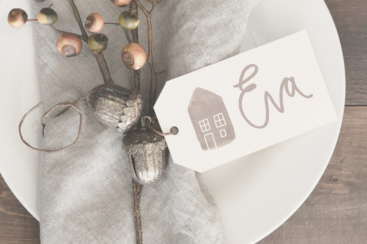 WATERCOLOR XMAS HOUSES PNG BUNDLE, an Illustration by KruthDesign (Photo 6 of 10)