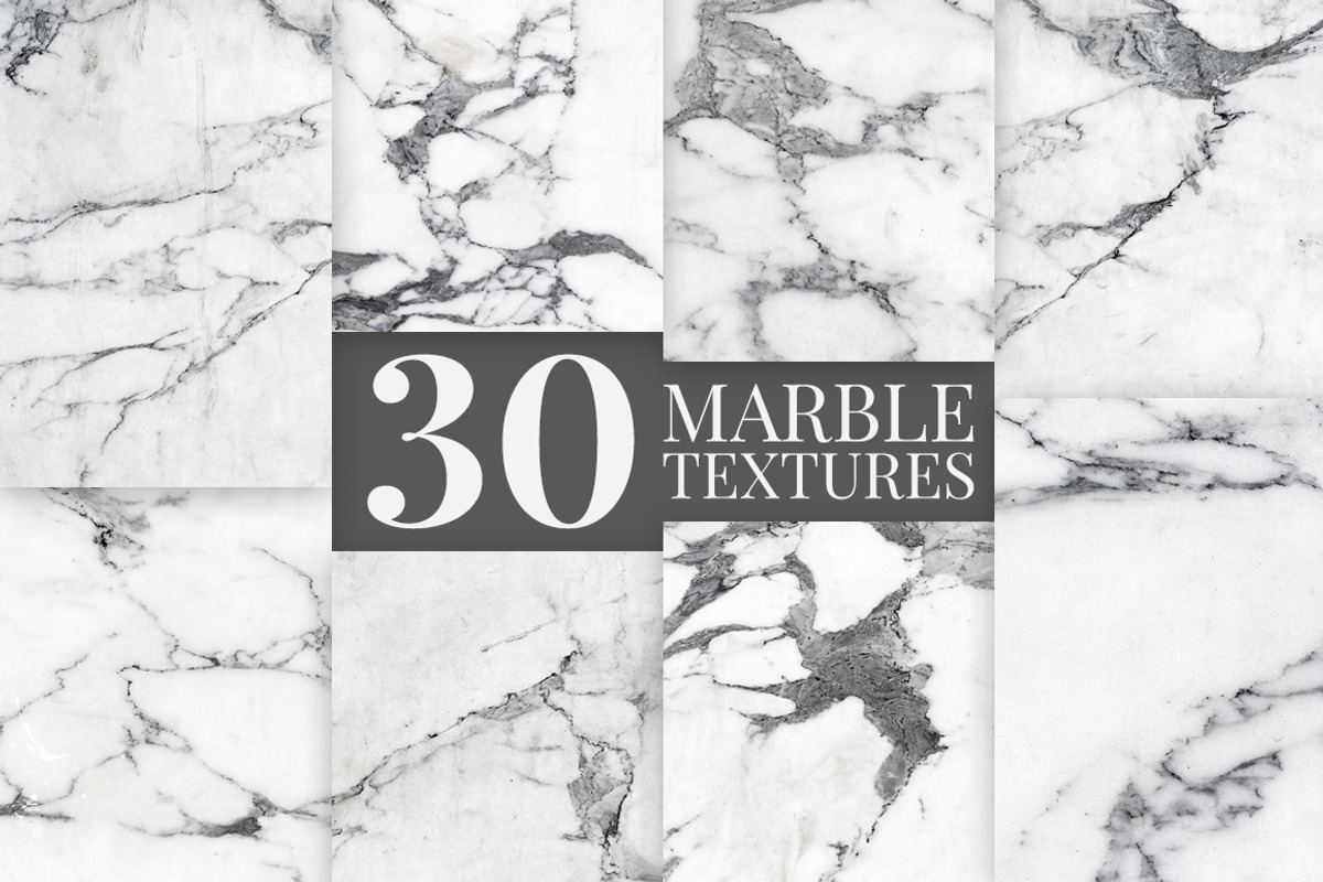 30 Hi-Res Marble Background Textures, a Texture Graphic by 77 Productions (Photo 1 of 6)
