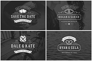 18 Wedding Logos and Badges, a Branding & Logo Template by Vasya Kobelev (Thumbnail 12 of 12)