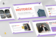 Creative Pitch Deck Google Slide, a Presentation Template by SquidPixey (Thumbnail 1 of 6)