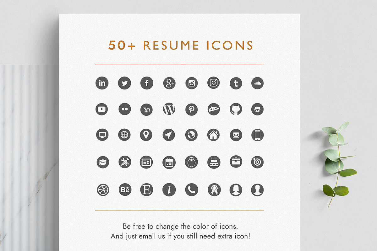 Professional & Creative Resume CV, a Resume Template by TheStandOutResume (Photo 7 of 10)