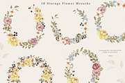 Vintage Forest. Watercolor clipart, an Animal Illustration by Ooh Lily (Thumbnail 9 of 22)