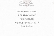 Script font Wild Love logos, a Script Font by Angele Kamp (Thumbnail 15 of 15)