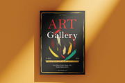 Art Gallery Flyer, a Flyer Template by FaraHelal (Thumbnail 1 of 3)