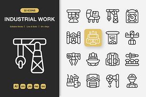 Industrial Work Icons
