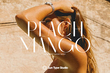 Peach Mango - Elegant Sans Serif