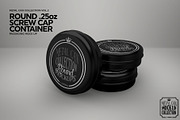 Round Screw Cap Tin Container Mockup, a Cups & Container Mockup by INCDesign (Thumbnail 3 of 5)