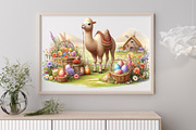 Easter Farm Animals Sublimation Clip, a Seasonal Illustration by Craft Nest (Thumbnail 4 of 5)