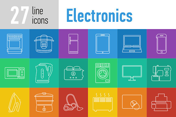Electronics Line Icons