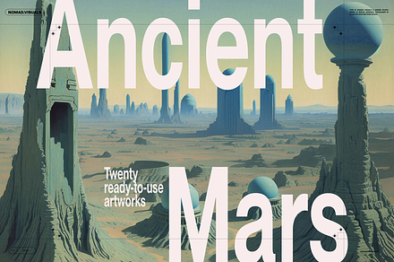 Ancient Mars Illustrations