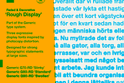 Generic – Rough Display (3 Fonts), a Sans Serif Font by More Etc. Studios (Thumbnail 2 of 12)