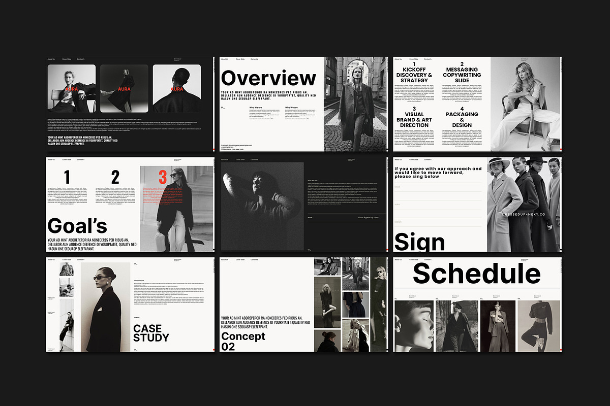 Aura Proposal, a Presentation Template by Aura Agency (Photo 9 of 10)