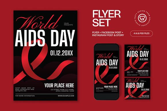 World AIDS Day Flyer preview 4