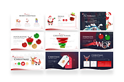Winter Christmas PowerPoint Template, a Presentation Template by Brandearth RRGraph (Thumbnail 7 of 8)