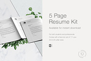 Resume and Cover Letter - 5 Pages, a Resume Template by Leo Resume (Thumbnail 5 of 5)
