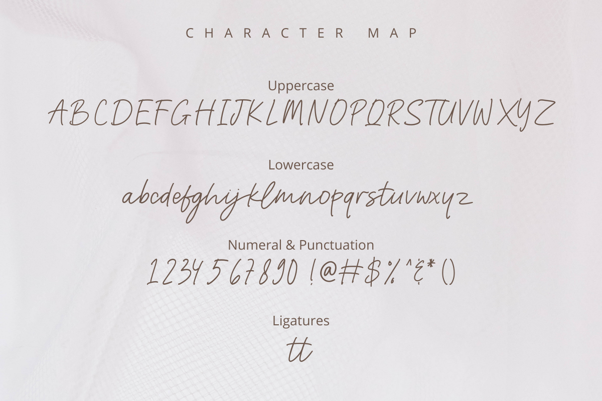 Jasmine, a Script Font by Fashion Creative (Photo 9 of 9)