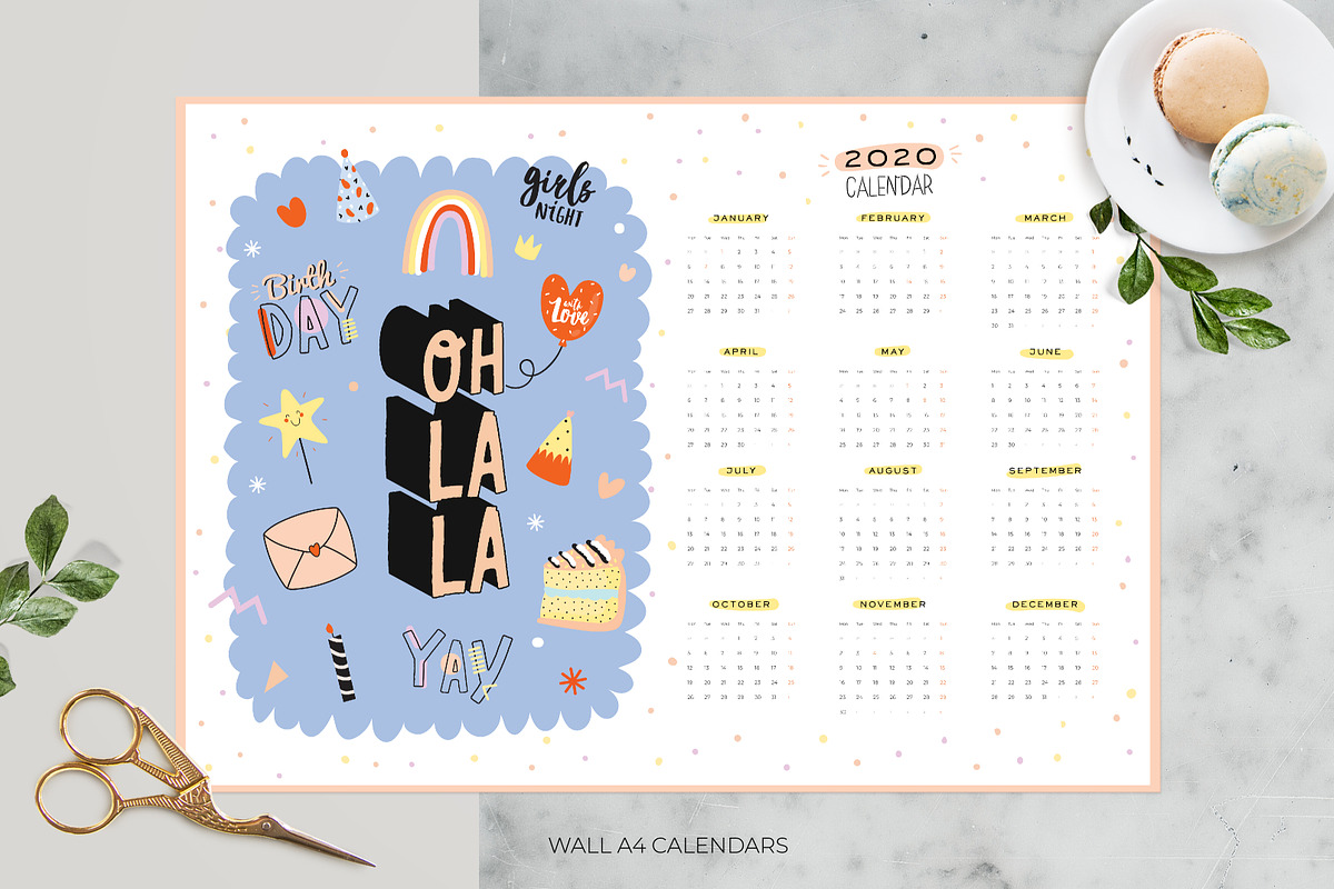 BUNDLE STATIONERY planners calendars, an Object Graphic by Ruslana Lubenets (Photo 88 of 96)