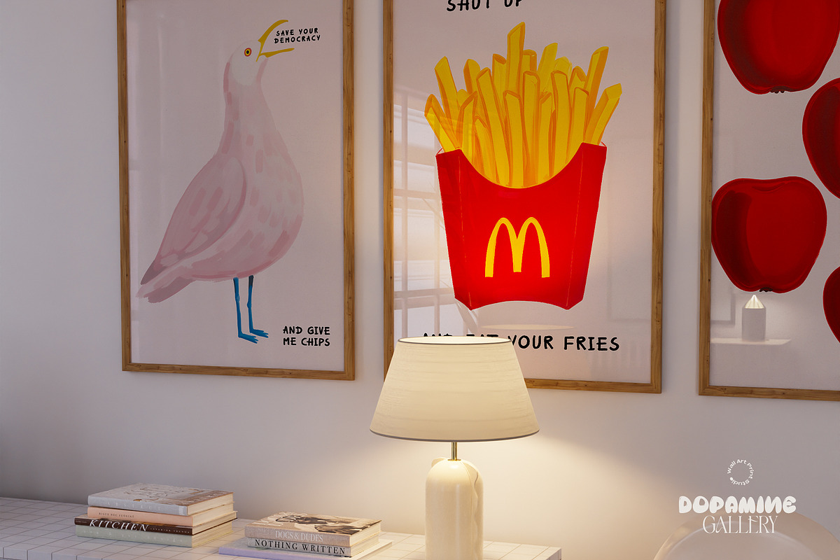 Dopamine Gallery: Poster Bundle 4, a Graphic by Wall Art Print Studio (Photo 4 of 18)