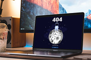 404 Animated Error Page, a HTML Template by land art (Thumbnail 3 of 5)