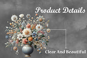 Watercolor Flowers Vase Png Clipart, a Seasonal Illustration by Craft Nest (Thumbnail 3 of 5)