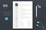 Minimalist Resume - Canva, a Resume Template by Atakana (Thumbnail 1 of 2)