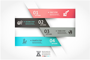 Modern Infographic Origami Template