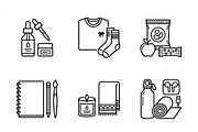 430 Subscription Business Icon Set, an Outline Icon by adenpinkstore (Thumbnail 7 of 12)