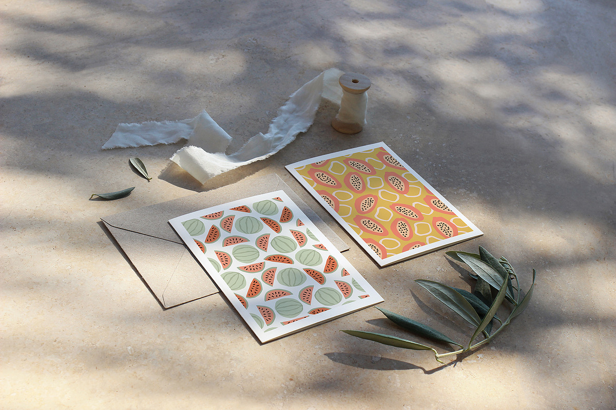 Abstract Juicy Summer Set, a Decorative Illustration by Tabita's shop (Photo 4 of 14)