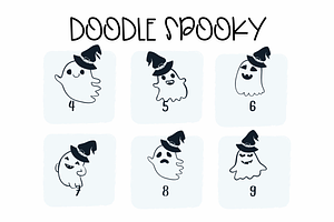 Doodle Spooky Halloween Fonts